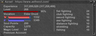 Signature for player Azrael