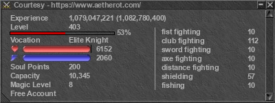 Signature for player Courtesy