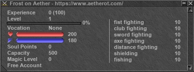 Signature for player Frost on Aether