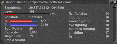 Signature for player Kevim Mamar