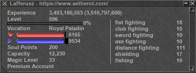 Signature for player Lafferusz