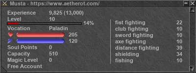 Signature for player Musta