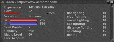 Signature for player Oden