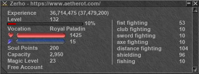 Signature for player Zerho